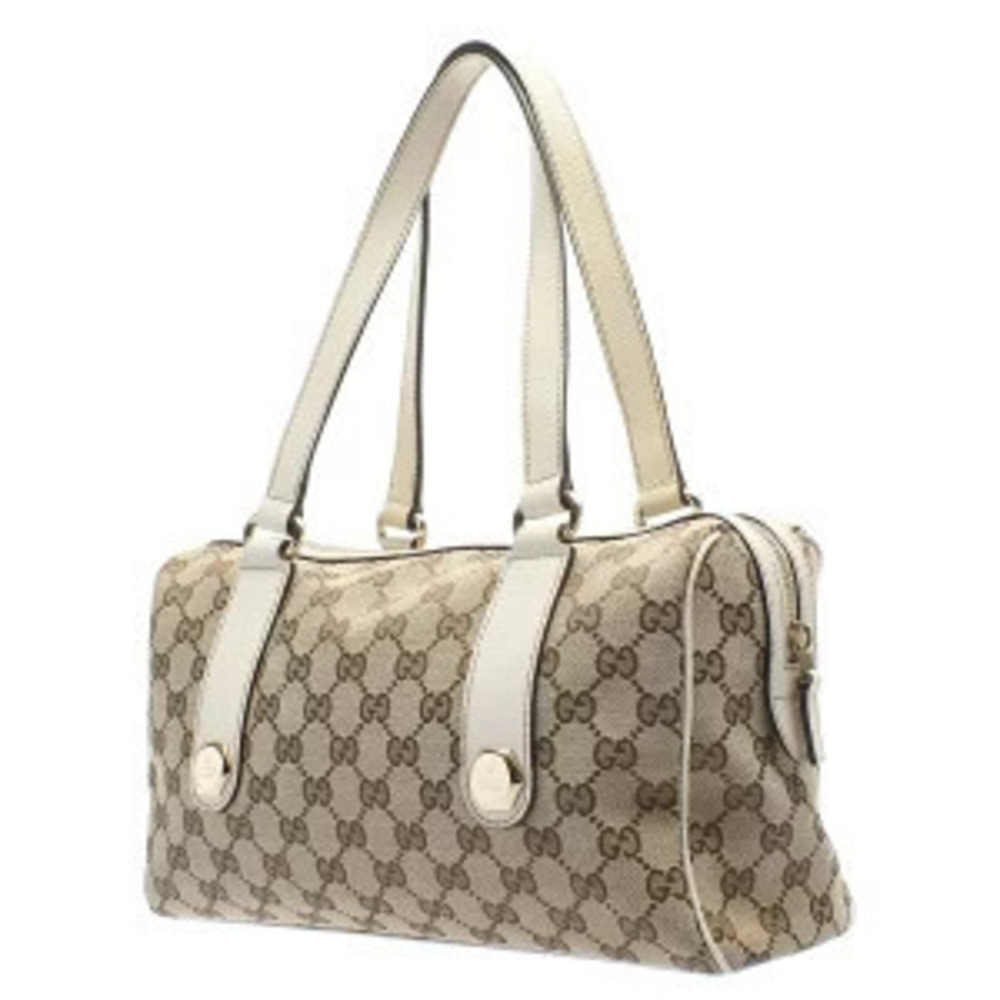 Gucci Canvas Beige GG Handbag